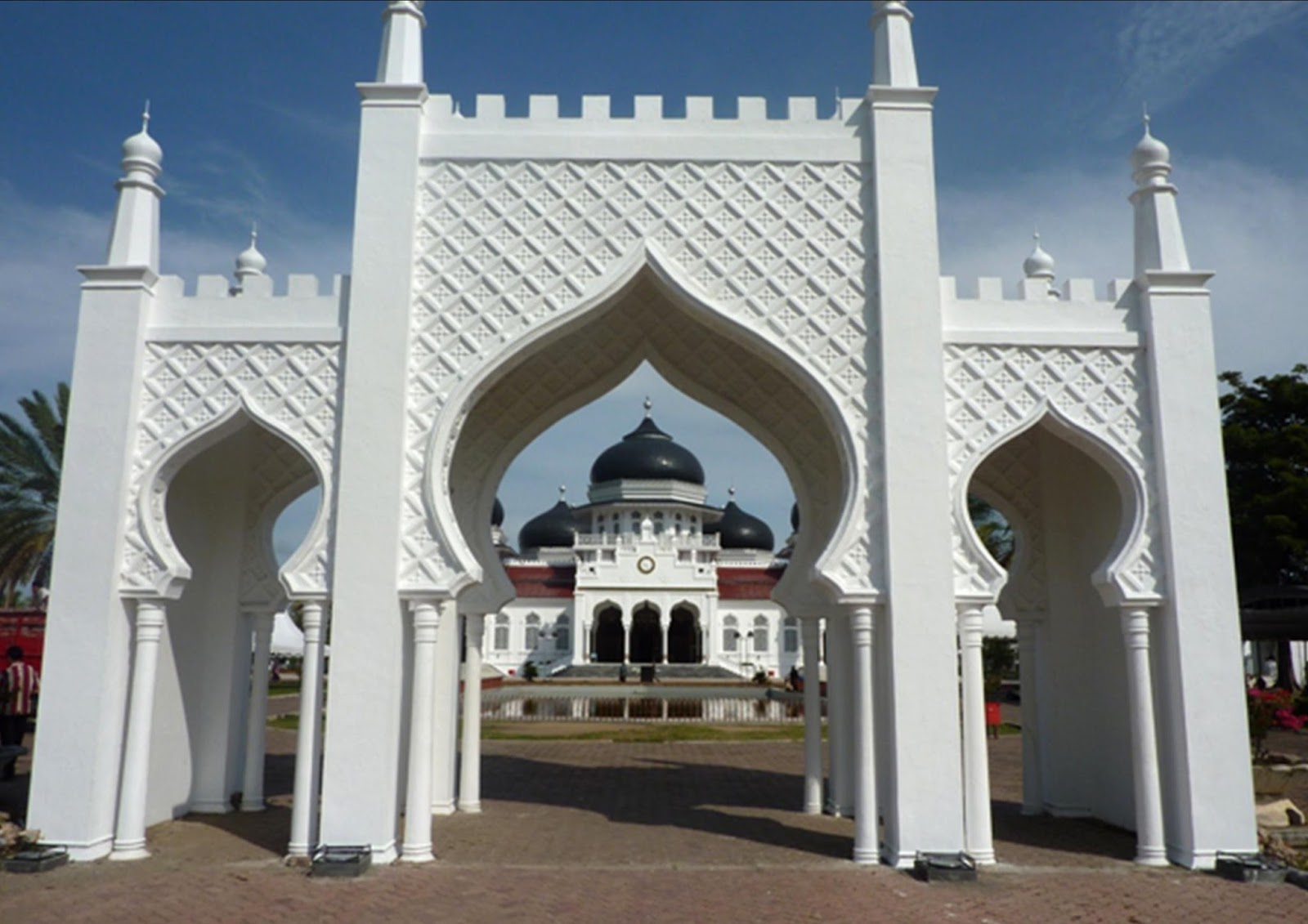 Keunikkan 12 Gambar Gapura Masjid Minimalis Dan Modern